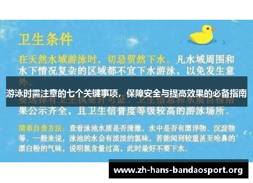 游泳时需注意的七个关键事项，保障安全与提高效果的必备指南