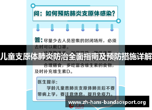 儿童支原体肺炎防治全面指南及预防措施详解