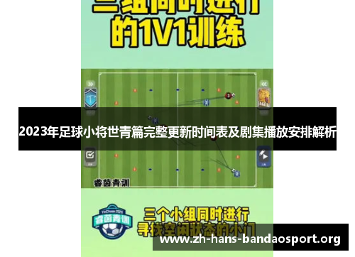 2023年足球小将世青篇完整更新时间表及剧集播放安排解析