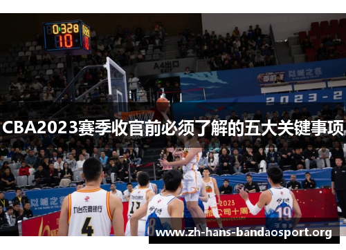CBA2023赛季收官前必须了解的五大关键事项 CBA2023赛季收官前必须了解的五大关键事项
